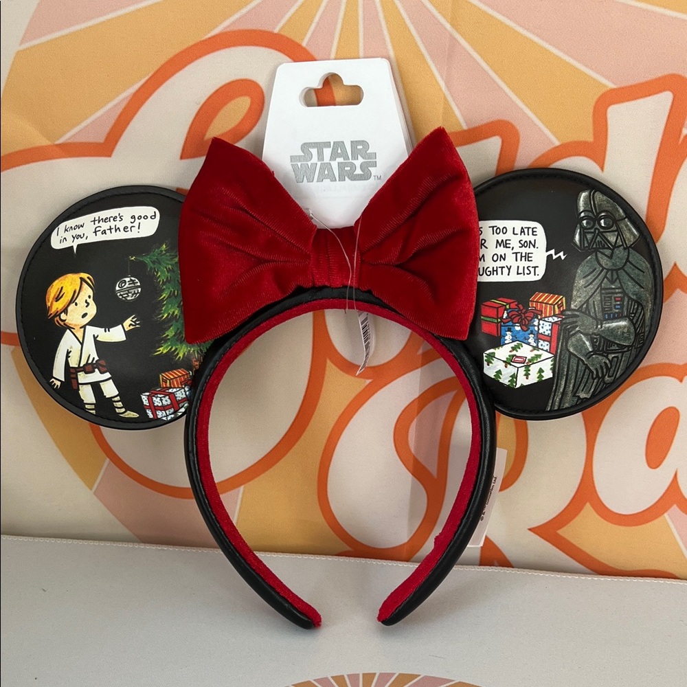 Disney Christmas Star Wars Minnie Mouse Ears